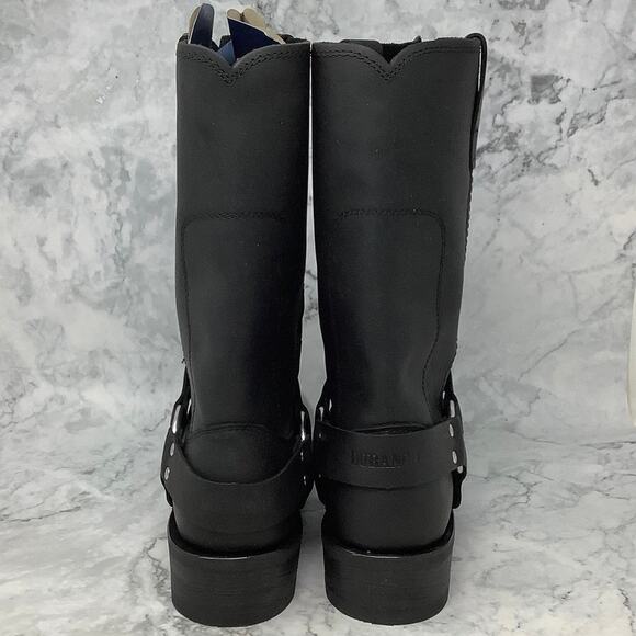 Durango Black Leather Men's Boots - Picture 6 of 12